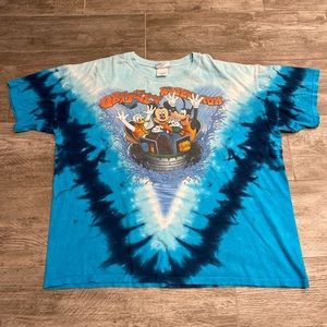Tie dye Disney shirt